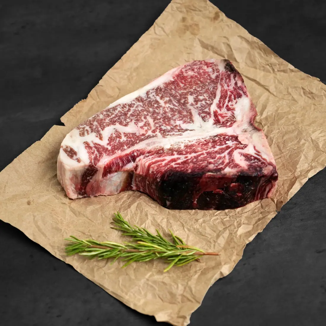 A dry-aged porterhouse on the block
